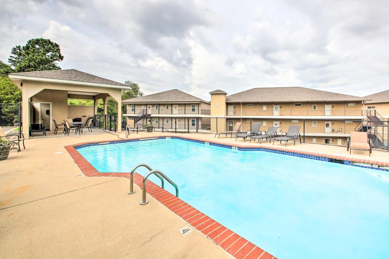 Lakefront Hot Springs Condo With Balcony And Boat Slip Exterior photo